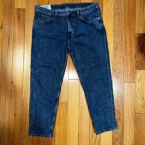 H&M tapered cropped jeans